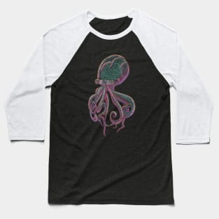 psychedelic octopus Baseball T-Shirt